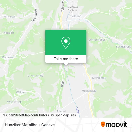 Hunziker Metallbau map