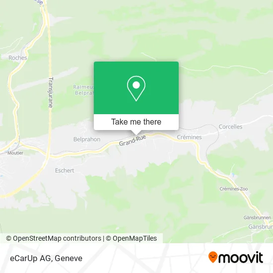 eCarUp AG map