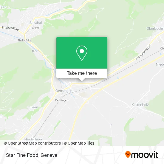 Star Fine Food map