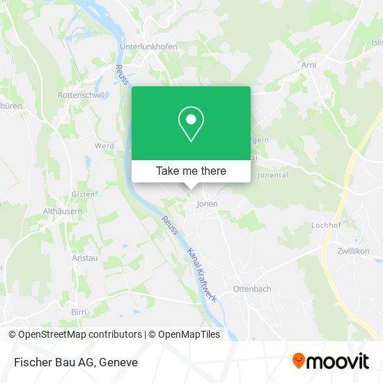 Fischer Bau AG map