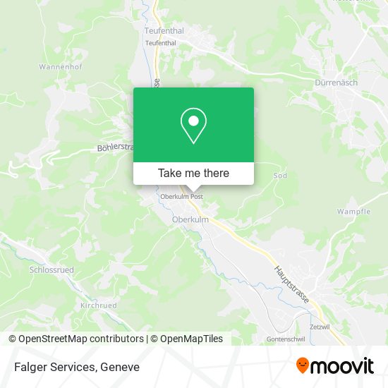 Falger Services map