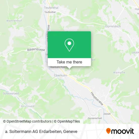 a. Soltermann AG Erdarbeiten map