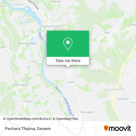 Pechara Thaima map