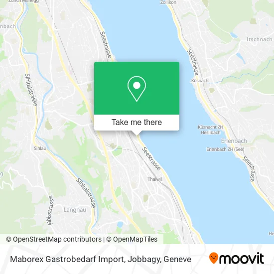 Maborex Gastrobedarf Import, Jobbagy map