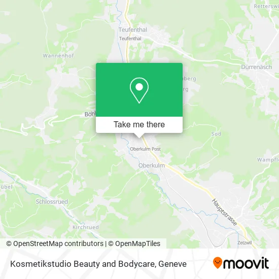 Kosmetikstudio Beauty and Bodycare map