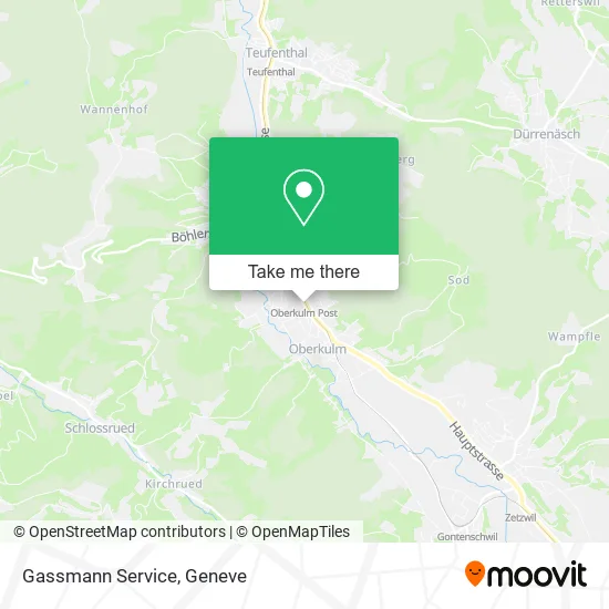 Gassmann Service map