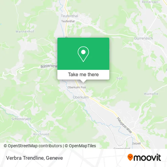 Verbra Trendline map