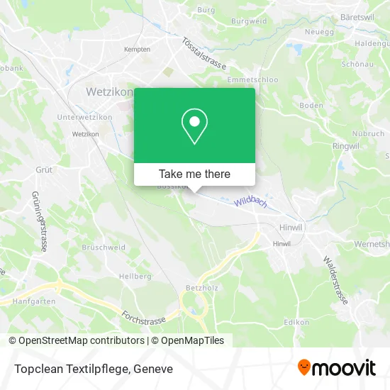 Topclean Textilpflege map