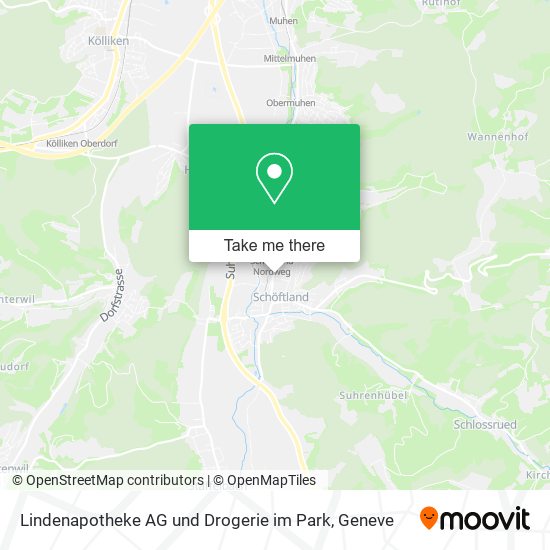 Lindenapotheke AG und Drogerie im Park map