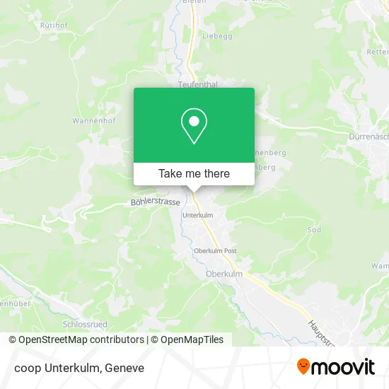 coop Unterkulm map