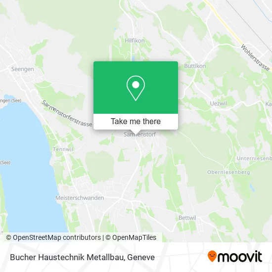 Bucher Haustechnik Metallbau map