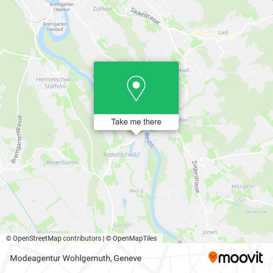 Modeagentur Wohlgemuth map