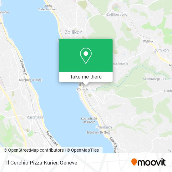Il Cerchio Pizza-Kurier map