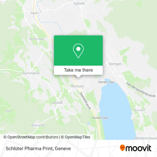 Schlüter Pharma Print map