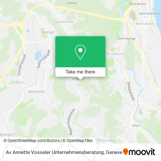 Av Annette Vosseler Unternehmensberatung map