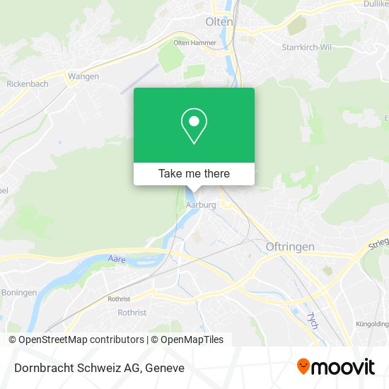 Dornbracht Schweiz AG map