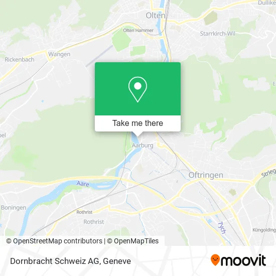 Dornbracht Schweiz AG map