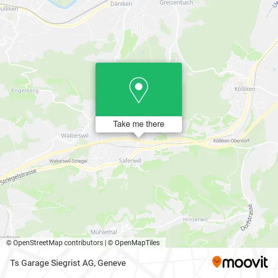 Ts Garage Siegrist AG map