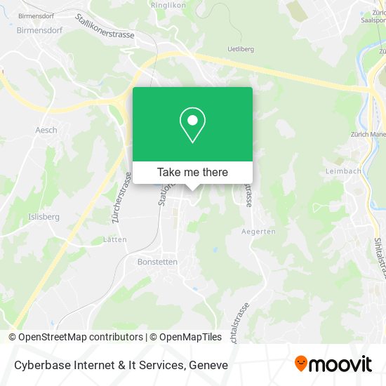 Cyberbase Internet & It Services map