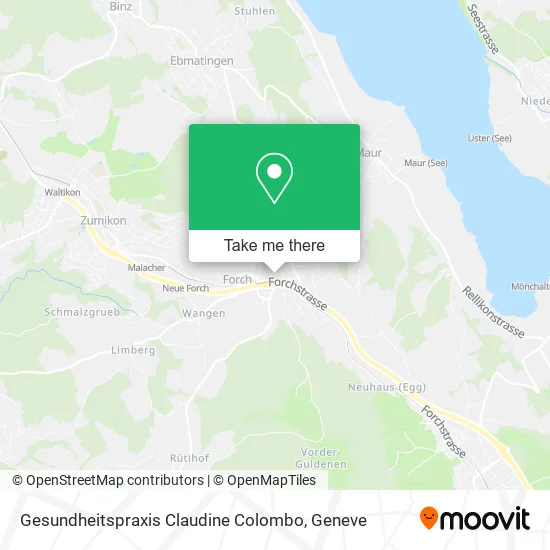 Gesundheitspraxis Claudine Colombo map