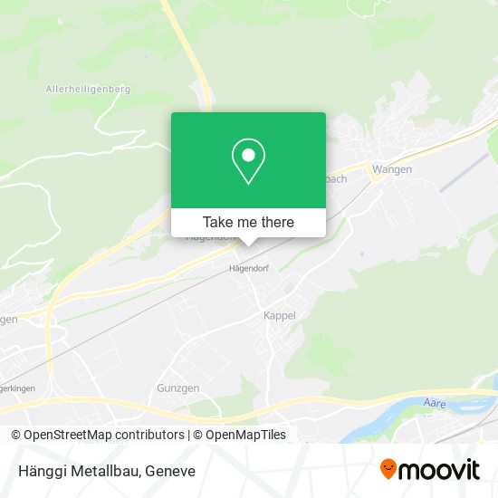 Hänggi Metallbau map