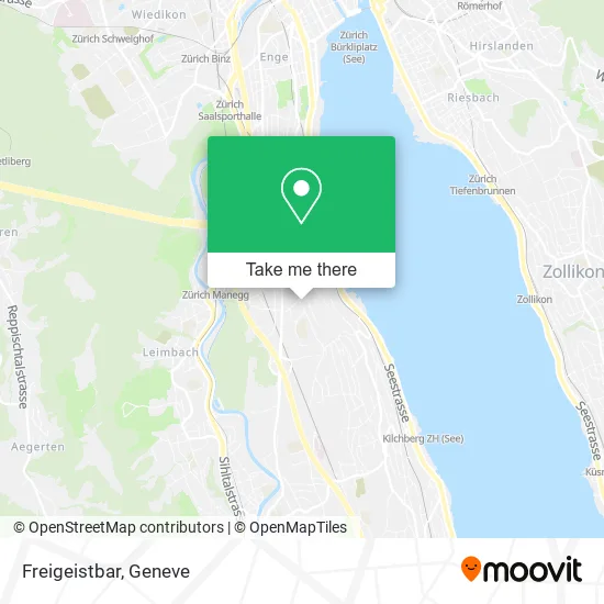 Freigeistbar map