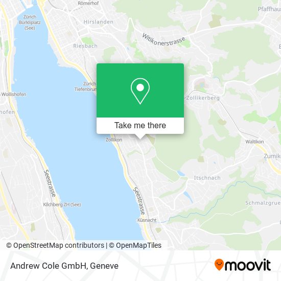 Andrew Cole GmbH map