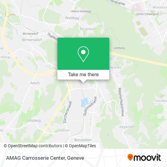 AMAG Carrosserie Center map
