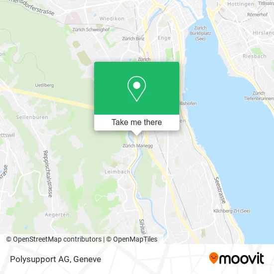 Polysupport AG map