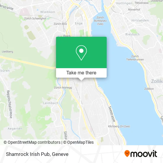 Shamrock Irish Pub map