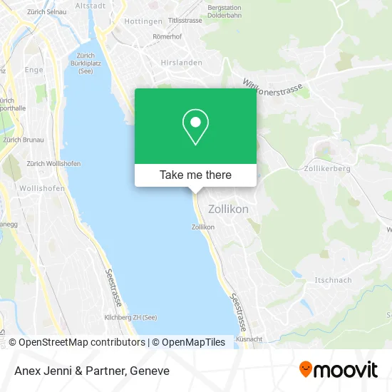 Anex Jenni & Partner map