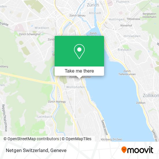 Netgen Switzerland map