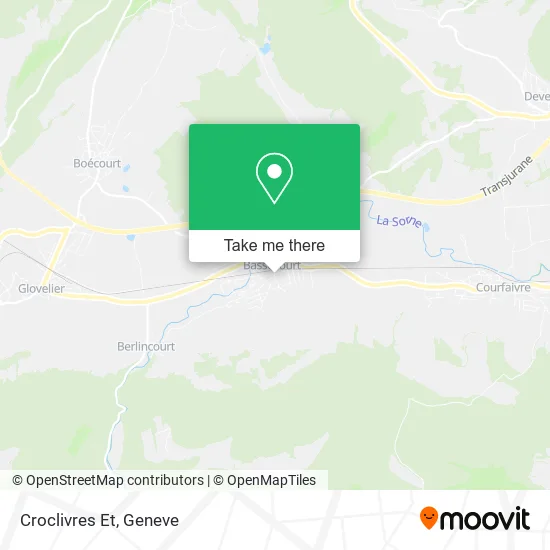Croclivres Et map