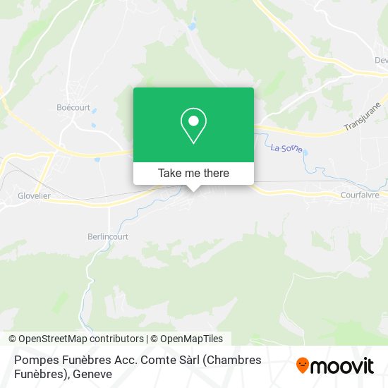 Pompes Funèbres Acc. Comte Sàrl (Chambres Funèbres) map