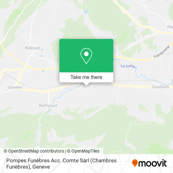 Pompes Funèbres Acc. Comte Sàrl (Chambres Funèbres) map