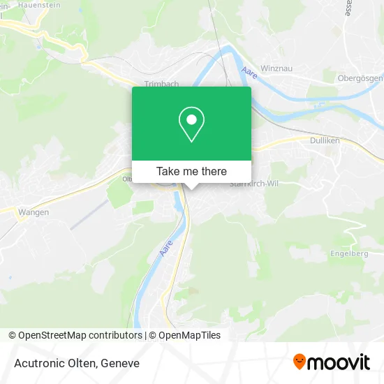 Acutronic Olten map