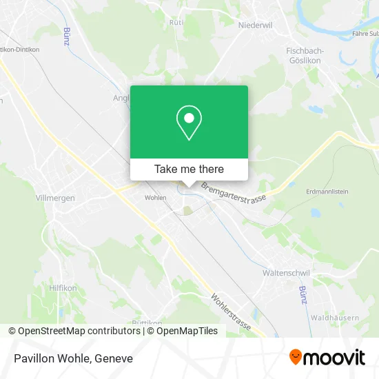 Pavillon Wohle map