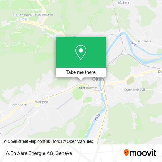 A.En Aare Energie AG map