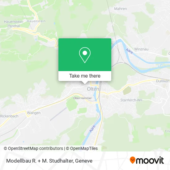 Modellbau R. + M. Studhalter map