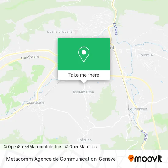 Metacomm Agence de Communication map