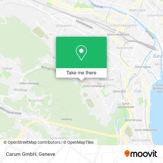 Carum GmbH map