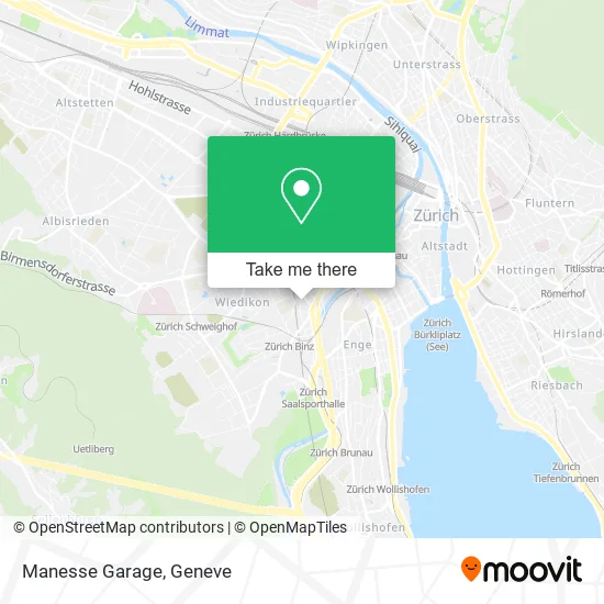 Manesse Garage map