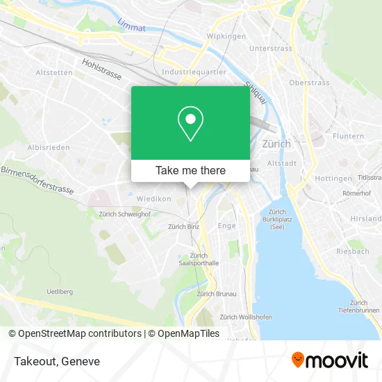 Takeout map