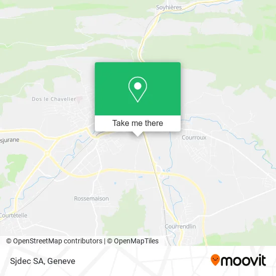 Sjdec SA map
