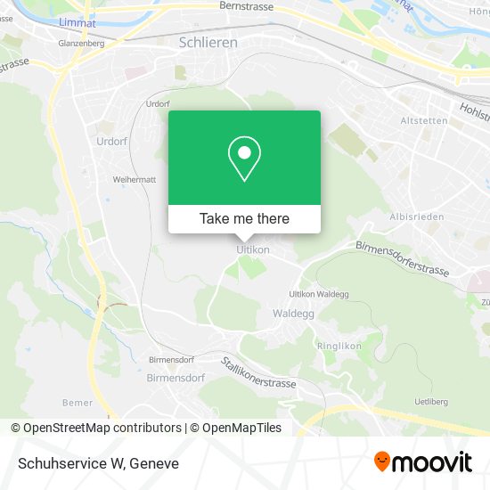 Schuhservice W map