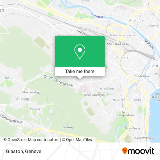 Glaston map