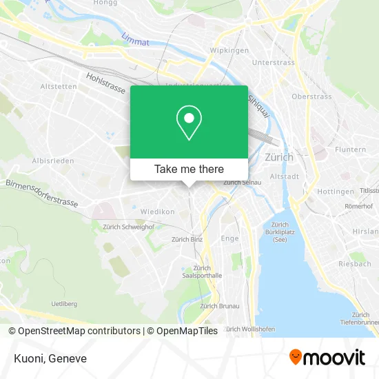 Kuoni map