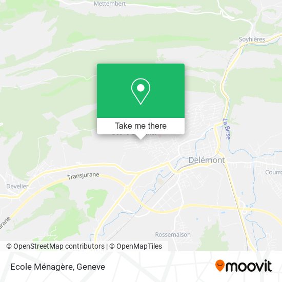 Ecole Ménagère map