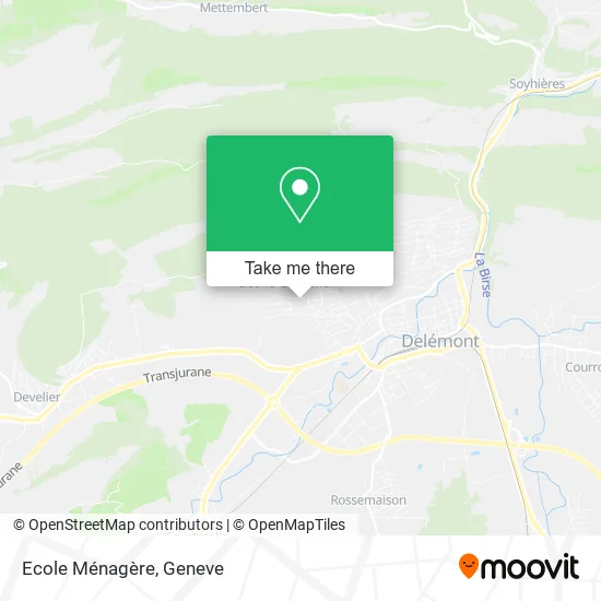 Ecole Ménagère plan