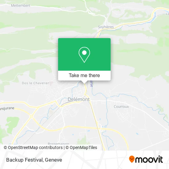 Backup Festival map